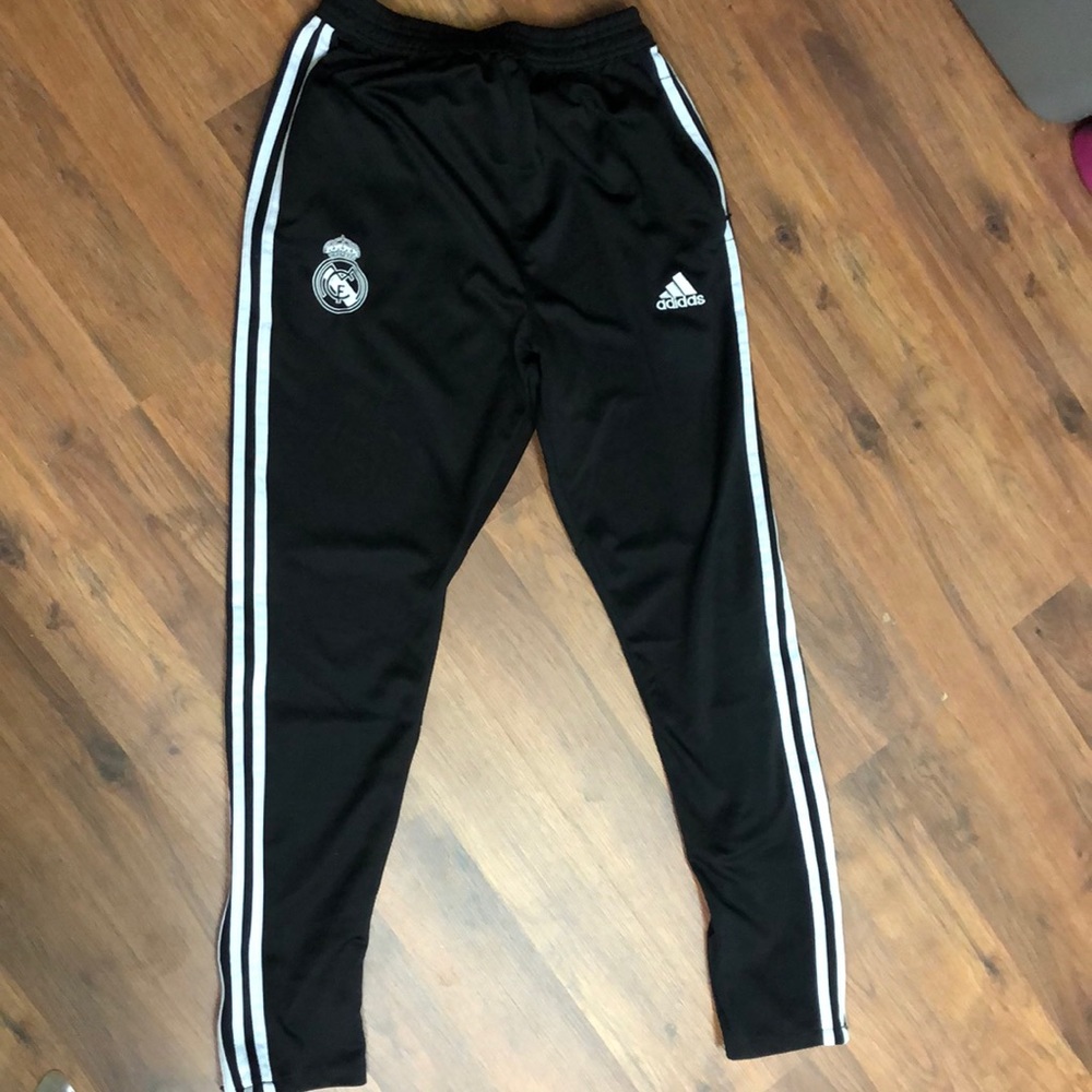 Only used twice. adidas Real Madrid Training Pant.  Adidas soccer ⚽️